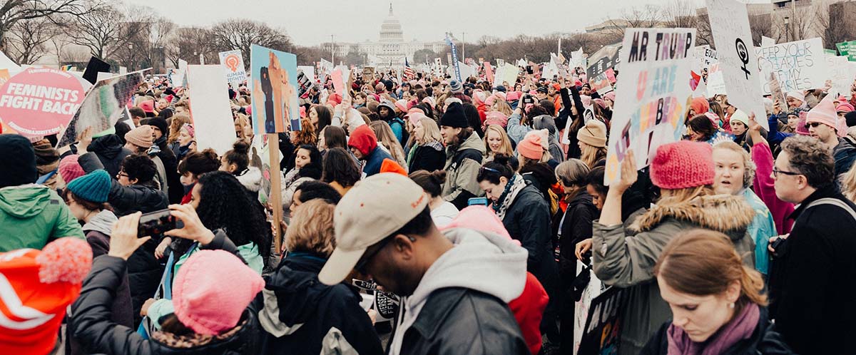 protest at the capitol building